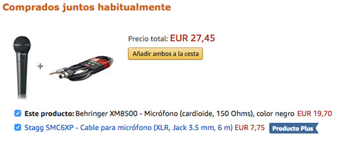 venta cruzada en amazon