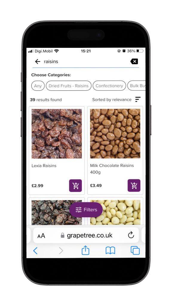 mobile search ux