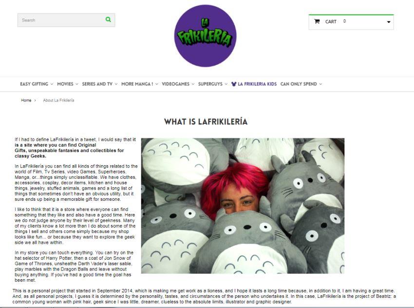 Sobre Nosotros La frikileria EN