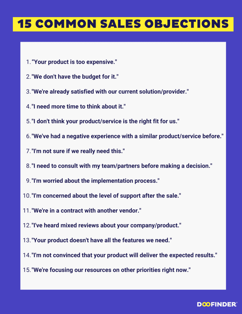 common-sales-objections