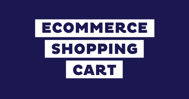 ecommerce shopping cart