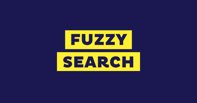 fuzzy-search