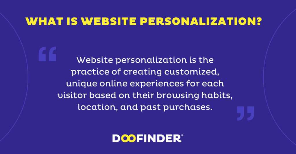 what is website personalization website-personalization